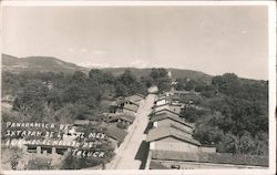 Panoramic View of Ixtapan de la Sal at the Bottom of Nevado de Toluca Volcano Postcard