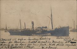 Large Sailing Vessel Savanah, GA Boats, Ships Postcard Postcard Postcard