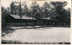 Refectory at St Croix State Park on the St. Croix River Hinckley, MN Postcard Postcard Postcard