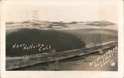 Old Plank Road, Sand Hills Postcard