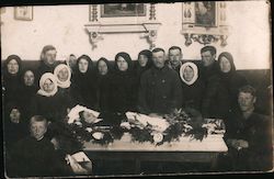 Funeral, Post-Mortem of Child, Eastern Europe? Death Postcard Postcard Postcard