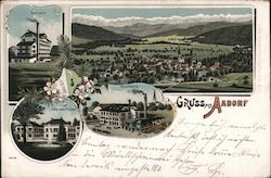 Greetings from Aadorf Switzerland Postcard Postcard Postcard