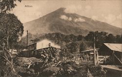 Atitlan Volcano Guatemala Central America Postcard Postcard Postcard