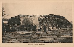 Nigeria - Hides at Kano Africa Postcard Postcard Postcard