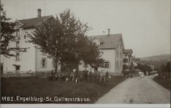 St. Gallerstrasse Engelburg, Switzerland Postcard Postcard Postcard