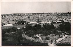 General View of Jerusalem Israel Middle East Postcard Postcard Postcard