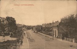 Greetings From Kaposvar Hungary Postcard Postcard Postcard