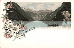 Gruss vom Königssee (Königssee vom Malerwinkel) Schönau am Königssee, Germany Postcard Postcard Postcard