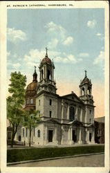 St. Patrick'S Cathedral Harrisburg, PA Postcard Postcard