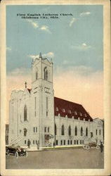 First English Lutheran Church Postcard