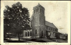 St. John's Evangelist White Plains, NY Postcard Postcard