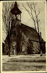 Baptist Church Hoosick, NY Postcard Postcard