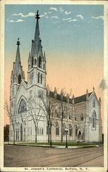 St. Joseph'S Cathedral Buffalo, NY Postcard Postcard