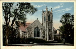 Bapist Church Postcard