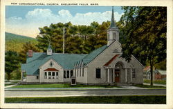 New Congregational Church Postcard