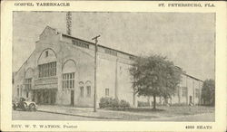 Gospel Tabernacle St. Petersburg, FL Postcard Postcard