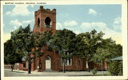 Bapist Church Postcard