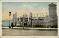 West Boston Bridge Postcard