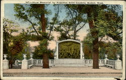 ShawMemorial, by Augustus Saint Gaudens Boston, MA Postcard Postcard