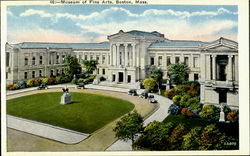 Museum of Fine Arts Boston, MA Postcard Postcard