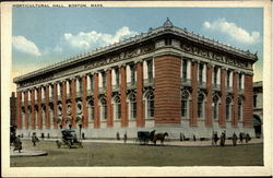 Horticultural Hall Postcard