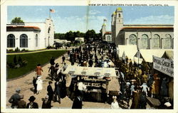 View of Southeastern Fair Grounds Atlanta, GA Postcard Postcard