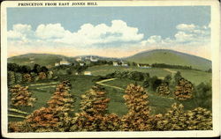 Princeton From East Jones Hill Massachusetts Postcard Postcard