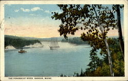 The Penobscot River Postcard