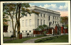 John Hay Memorial Library Postcard