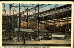 Fore River Plant, Bethlehem Shipbuilding Corporation Quincy, MA Postcard Postcard