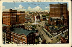 Statler Hotel Buffalo, NY Postcard Postcard