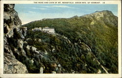 The Nose And Chin Of Mt. Mansfield Underhill, VT Postcard Postcard