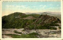 The Summit Of Mt. Mansfield Postcard