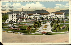 Beverly Hills Hotel And Bungalows, Beverly Hills Postcard