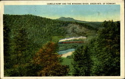 Camels Hump And The Winooski River Postcard