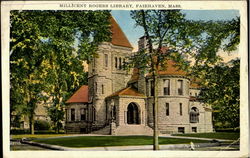 Millicent Rogers Library Fairhaven, MA Postcard Postcard