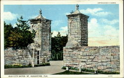 Old City Gates Postcard