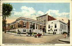 Third District Court and Mechanics National Bank Postcard