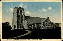 Russell Sage Memorial Chapel East Northfield, MA Postcard Postcard