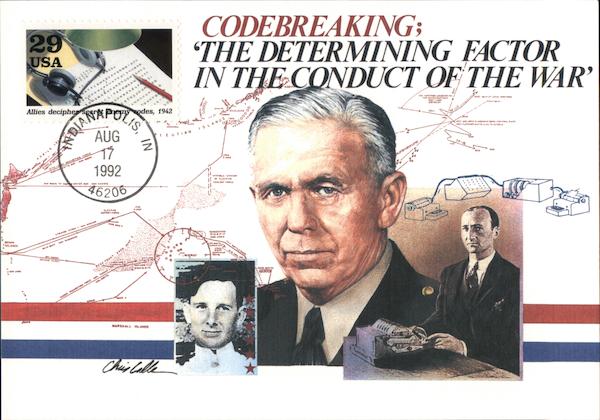 Set of 10: 1992 WWII 50th Anniversary Series Maximum Cards Postcard