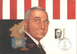 Harry S. Truman Maximum Cards Postcard Postcard Postcard