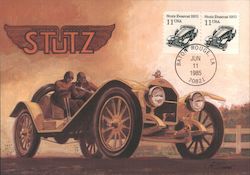 Stutz Bearcat Postcard