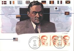 Walter Lippmann Postcard