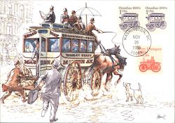 1880s The Omnibus Postcard