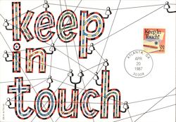 Keep In Touch! Postcard