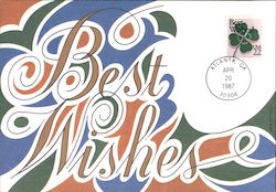 Best Wishes! Postcard