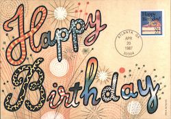 Happy Birthday! Postcard