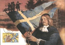 New Sweden Settlement Postcard