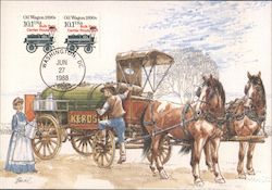 Oil Wagon Postcard