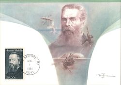 Herman Melville Postcard